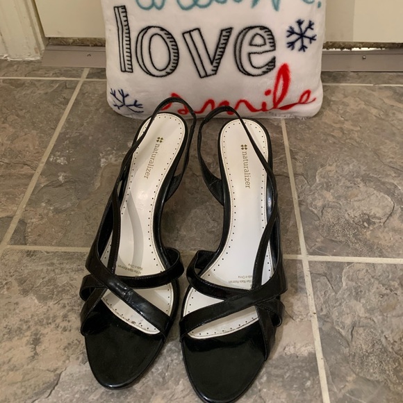 Naturalizer Black Sandals Size 10 - Picture 2 of 4